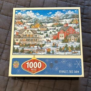 1000 piece puzzle Kringle’s Tree Farm